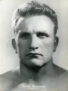 PIERRE BERNAERT 1960s PHOTO ORIGINAL CATCH LUTTE WRESTLING LUCHA BEEFCAKE #35 - Imagen 1 de 1