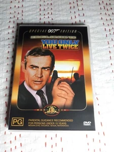 YOU ONLY LIVE TWICE. 007. 1967. SPECIAL EDITION.Dvd.Reg 4. Vgc - Picture 1 of 3
