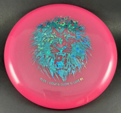 Discmania Flex 1 Color Glow P1 175g C-Line Disc Golf European Open 2024 Putter - Image 1 of 4