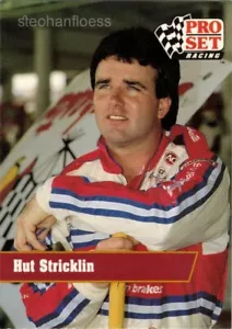 1991 Pro Set Racing Prototype Promo Card Hut Stricklin NNO - Picture 1 of 2