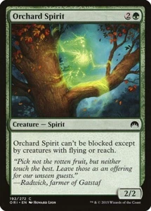 ORCHARD SPIRIT X 4 N/M- MAGIC ORIGINS MAGIC THE GATHERING - Picture 1 of 1