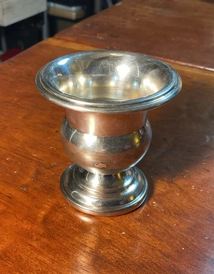 VTG.Colonial Revival Federal Style Silverplated Toothpick Holder,Weighted,Marked - Image 1 of 4