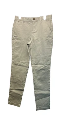 Calça chino cáqui bronzeada GYMBOREE GIRLS TAMANHO 10 NOVA COM ETIQUETAS - Imagem 1 de 4