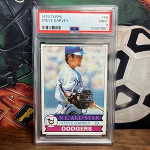 1979 TOPPS TEVE GARVEY 9 MINT #50 LOS ANGELES DODGERS New Case - Picture 1 of 2