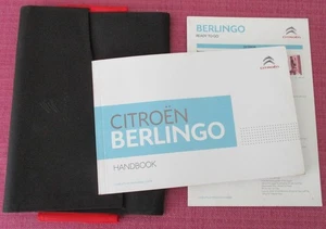 (2016) CITROEN BERLINGO VAN (2015 - 2018) HANDBOOK - OWNERS MANUAL HAS 252 PAGES - Picture 1 of 9