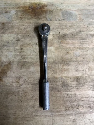 VINTAGE J.H. Williams 1/2" Drive S-52 Super Ratchet MADE IN USA KNURLED HANDLE - Image 1 of 4