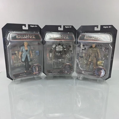 太空堡垒卡拉狄加可动人偶套装 Cylon Gina William Husker 钻石精选 — 第 1/4 张图片