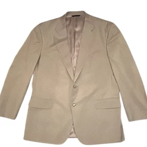 Blazer cappotto sportivo BROOKS BROTHERS classico cotone kaki 43R - Foto 1 di 10