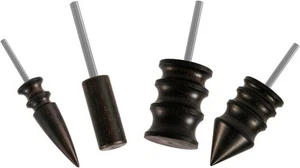 4pcs Leather Burnisher Bits for Rotary Tool, 4 Styles Burnishing... - Picture 1 of 6