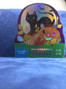 Crocodile Creek holografisches Puzzle Neu im Karton Halloween 45 Stck. - Bild 1 von 24