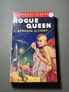 Rogue Queen by L. Sprague de Camp Pinnacle Books 25A4043 - Imagen 1 de 3
