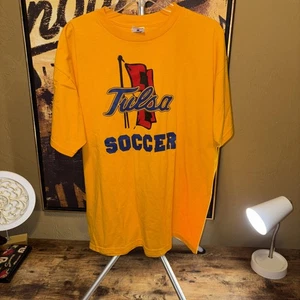 Camiseta de fútbol de la Universidad de Tulsa talla XL en excelente forma vintage - Imagen 1 de 5