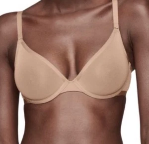Cuup The Plunge Mesh Bra In Taupe SZ 30E NWOT - Picture 1 of 4