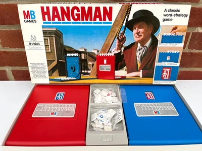 Hangman Board Game Vintage 1976 Vincent Price 100% Complete Christmas Family Fun - Image 1 of 4