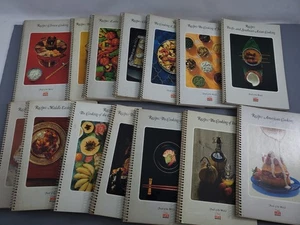Lot 12 VTG Time Life Foods of the World Recipe Books Spiral Bound France Japan - Picture 1 of 16