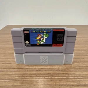 Super Mario World SNES Super Nintendo Dust Cover Authentic Tested VGC FAST  - Picture 1 of 3