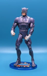 DC Universe Classics Wildcat Wave 9 Figure 1 Black Suit Complete w/Stand - Picture 1 of 7