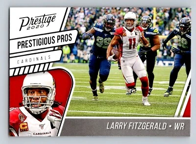 Larry Fitzgerald 2020 Panini Prestige #PP-LF Arizona Cardinals - Image 1 of 2