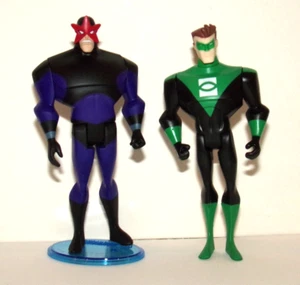 JLU EVIL STAR & KYLE RAYNER Figure 4.5 inch Pair Justice League Unlimited Mattel - Picture 1 of 5