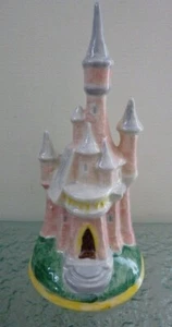 Castello delle fate ceramica porcellana ceramica vintage fatto a mano 67677 dipinto a mano - Foto 1 di 6