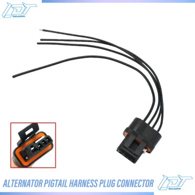 FOR 1987-1995 CHEVROLET SUBURBAN, V8 ALTERNATOR PIGTAIL HARNESS PLUG CONNECTOR - Изображение 1 из 4