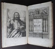SAMUEL WESLEY ~1693~ LIFE JESUS CHRIST 1st 60 ENGRAVINGS FAITHORNE Essay POETRY