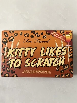 Too Faced Kitty Likes to Scratch eye shadow Smells like tequila sunrise NIB - Image 1 of 4