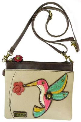 Chala Mini Crossbody Bird Theme Convertible Straps Handbag Purse Birds NWT - Image 1 of 4