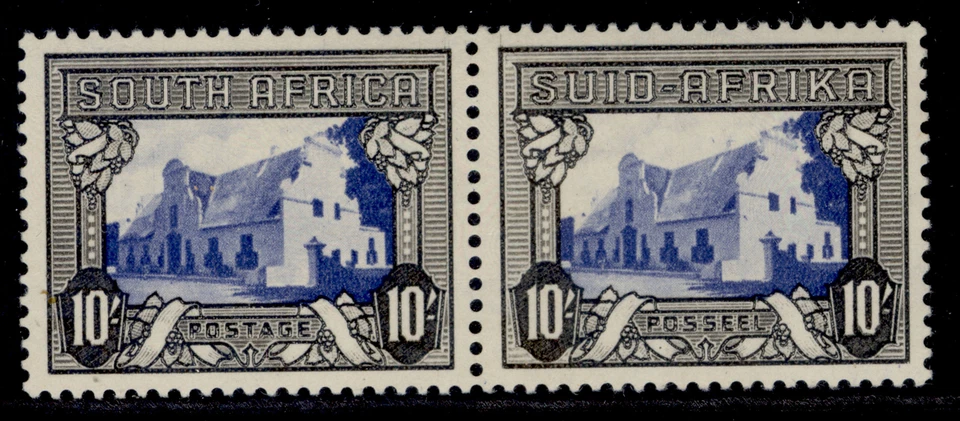 SUDÁFRICA GVI SG64ca, 10s azul y carbón, LH COMO NUEVO. Cat 48€. Foto 1 de 1