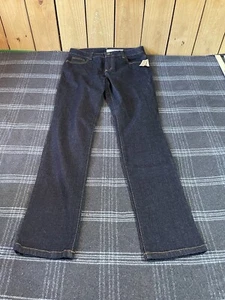 DKNY Jeans Womens 12 Denim Mid Rise Pockets New Old Stock.32x31 Measured - Picture 1 of 13