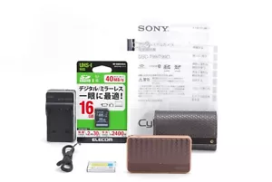 【MINT w/SDcard】SONY Cyber Shot DSC-T99 Brown From Japan setting Japanese only - Picture 1 of 9