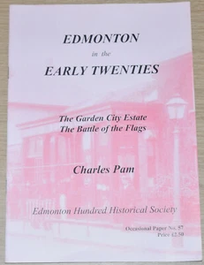 EDMONTON HISTORY 1920s - North London Garden City Estate Working Class Politics - Imagen 1 de 4