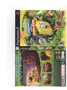 Squarepants & Nicktoons Globs Of Doom PS2 ARTWORK ONLY Authentic NO TRACKING - Picture 1 of 1