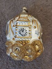 Nordstrom New Years Millenium Glass Christmas Ornament Gold1999-2000 Kc Germany
