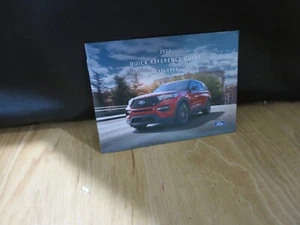 2022 Ford EXPLORER. OWNERS MANUAL SUPPLEMENT / QUICK START REFERENCE GUIDE - Picture 1 of 1