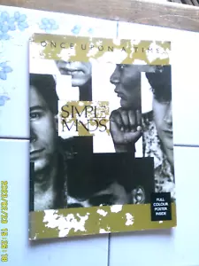 Libro de canciones Simple Minds Once Upon a Time Warner Bros partituras raras rock usado - Imagen 1 de 1