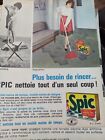 L1n Ephemera 1964 French Advert Spic