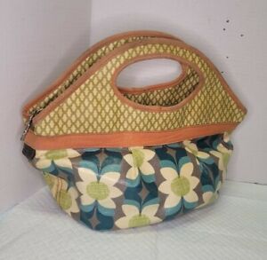 Fossil-Keyper Double Handle Floral Print Lunch Tote-Multicolor 