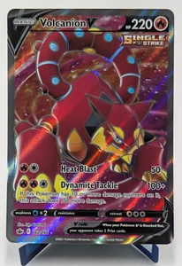Juego de cartas coleccionables Pokémon Volcanion V 162/198 2021 ultra raro arte completo Chilling Reign casi nuevo - Imagen 1 de 3