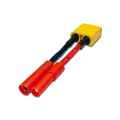 1 Adaptador XT90 Macho > HXT 4.0mm 4.0 4mm Enchufe Oro Enchufe Lipo Batería R... - Imagen 1 de 4