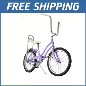 20-Inch Purple Fair Lady Beach Cruiser Bike for Boys and Girls - Lightweight - Picture 1 of 14