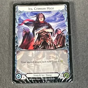 Flesh and Blood Ira, Crimson Haze Welcome Deck 2020 FAB Sealed - Picture 1 of 3