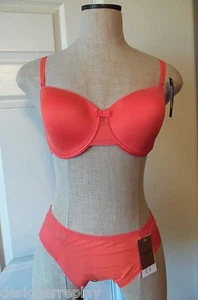 Chantelle VOUS ET MOI Flamingo 2129 Convertible T-Shirt BH 34DD & 2123 Bikini M - Bild 1 von 12
