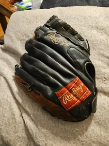 "Guante de bola de lanzamiento rápido de cuero negro Rawlings 12,5"" FP125 FREED LHT - Imagen 1 de 4