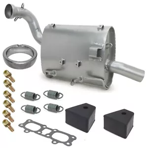 Muffler KIT W/ SEAL/SPRINGS Fits Polaris RZR 900 S 4 Trail Sport EPS Ultimate - Picture 1 of 16