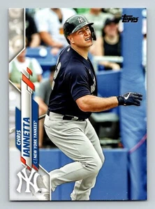 2020 Topps Update Chris Iannetta New York Yankees #U-133 - Picture 1 of 2