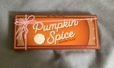 Too Faced Pumpkin Spice Second Slice Eyeshadow Palette 18 Colours -BNIB - Image 1 of 4