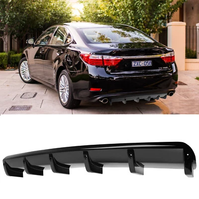 Kit divisor alerón labial difusor parachoques trasero brillo para Lexus ES350 ES300h ES250 Foto 1 de 4