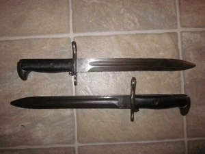 Pair of (2) Greek contract M1 Garand bayonets !!! - Picture 1 of 7