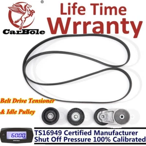 05184617AD Serpentine Belt Drive Component Kit For Chrysler 200 Dodge Ram 3.6L - Picture 1 of 20